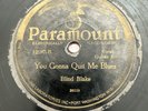 Blind Blake Rare 78 RPM Paramount 12597-A Wabash Rag & You Gonna Quit Me Blues