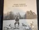 George Harrison All Things Must Pass 3-LP Apple Records 1970 Press w/ Poster VG+