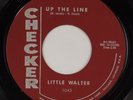 LITTLE WALTER: Up The Line US Checker R&B Blues Soul 45 HEAR