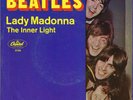 Beatles ORIG 1968 LADY MADONNA PICTURE SLEEVE & 45 IN NICE SHAPE/AUTHENTIC