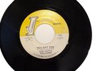 RnB Soul Funk 45 RPM Huey Smith & The Clowns on Instant: You Got Too (Part I)/Yo