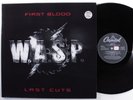 W.A.S.P. First Blood...Last Cuts CAPITOL 2XLP VG+ uk gatefold i