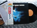 Jeff Beck ‎  Wired   Japanese LP w/WHITE OBI 1st Press w/Iron On Epic 25·AP-120