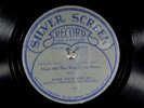 78 RPM -- Hank Frye & His Hotel Virginia Orch. Silver Screen 145, Jazz - Label
