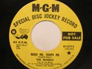 The Models - Promo 45 - Bend Me, Shape Me / In A World Of Pretty Faces - Garage
