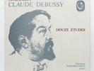 THEODORE PARASKIVESCO ⸺ DEBUSSY 12 etudes ⸺ CALLIOPE LP NM