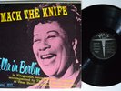 ELLA FITZGERALD Mack The Knife - In Berlin VERVE LP VG++/VG+ MONO DG 1st press