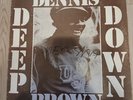DENNIS BROWN - DEEP DOWN. CLASSIC L.P. OBSERVER LABEL.