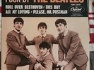 Beatles EP FOUR BY THE BEATLES Capitol EAP 1-2121 Picture Sleeve