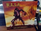 W.A.S.P. THE LAST COMMAND VINYL LP W/FAN CLUB INSERT VG+/VG