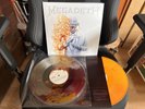 OOP LIMITED EDITION MEGADETH RED & YELLOW MIXED LIQUID VINYL & MARBLED SECOND LP
