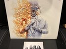 NEW MEGADETH DBL CRYSTAL RED ORGANZA VINYL & HAND SIGNED ART CARD FACTORY SEALED