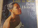 Billie Holiday. Lady In Satin. Strong VG Vinyl LP. 1962 Mono. Partial Shrink.