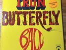 RARE LP VINYL ALBUM: Ball PROMO Iron Butterfly White Label (FH)
