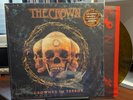 The Crown ‎– Crowned In Terror Orange Brown Marble LP Haunted Lock Up Grave