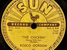 Rare Rosco Gordon The Chicken Sun Records 78 RPM 237