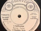 ROCK ON/SATURDAY NIGHT GREGORY ISAACS CHRISTINE SUFFERATION TYRONE TAYLOR 12” M-