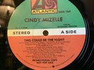 Cindy Mizelle – This Could Be The Night - 12” Promo - NEAR MINT (M-)