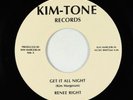 Modern Soul 45 - Renee Right - Get It All Night - Kim-Tone - VG++ obscure