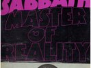 BLACK SABBATH MASTER OF REALITY NEMS 1971 VINYL  ALBUM