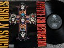 GUNS N' ROSES Appetite for Destruction GEFFEN NM/NM- 1987 Classic  LP w/inner