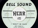 Moody TUFF Upstate NY Garage Jangler 45 THE OTHER HALF I Wont Be Back BELL SOUND