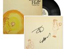 She & Him SIGNED LP Volume One ZOOEY DESCHANEL & M. WARD Vinyl Record   PRESALE