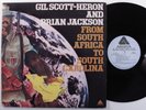 GIL SCOTT-HERON/BRIAN JACKSON From South Africa... ARISTA LP VG+ gatefold j