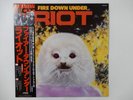 Riot Fire Down Under Victor VIP-6773 Japan  VINYL LP OBI