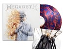Megadeth 'Ghostly' Red & Blue Vinyl LP & Signed Autographed Art Card