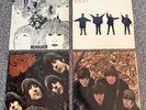 4 X Used The Beatles Record LP Help Revolver For Sale Rubber Soul Liverpool