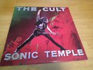 THE CULT LP SONIC TEMPLE Sire 25871-1 1989 INNER SLEEVE + PROMO PRESS KIT KISS