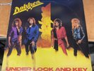 DOKKEN Under Lock and Key LP 85 ELEKTRA 60458-1 SRC PRESS PLAYS EX NM/VG
