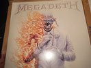 NEW MEGADETH DBL CRYSTAL RED ORANGE GHOSTLY VINYL & HAND SIGNED ART CARD SEALED