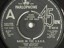 THE BEATLES -Back In The U.S.S.R.- Very Rare Original UK Promo 7” (Vinyl Record)
