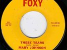 NORTHERN SOUL - MARY JOHNSON - THESE TEARS - FOXY