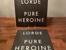 Lorde Pure Heroine Vinyl Record 2013 NM With Lyric Booklet ￼