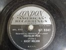Ricky Nelson Travelin Man  IndiaIndian Rare 78 Rpm Record 10