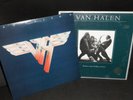 Van Halen vinyl LP x2 VH II 1979 & Women And Children First 1980 PROMO w/POSTER