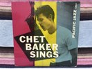Chet Baker Sings LP Vinyl Record 1956 Pacific Jazz PJ 1222 DG Mono Russ Freeman
