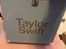 TAYLOR SWIFT MIDNIGHTS VINYL CASE TEAL BLUE missing screw READ DESCRIPTION