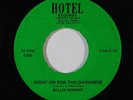 Funk 45 WILLIE WRIGHT Right On For The Darkness/Africa on Hotel VG++/NM