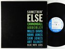 Cannonball Adderley - Somethin' Else LP - Blue Note Mono DG RVG Ear 47 W 63rd