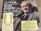 JRR TOLKIEN - Sings And Reads Lord Of The Rings - Caedmon LP ex-library
