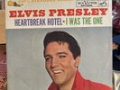 ELVIS 45 RPM HEARTBREAK HOTEL 447-0605 GOLD STANDARD SERIES DOS Misprint Label