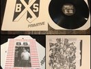 BOSTON STRANGLER Primitive LP Vinyl Insert-& Flyer-No Tolerence Battle Ruins
