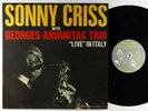 Sonny Criss - Live In Italy LP - Fresh Sound Spain VG+
