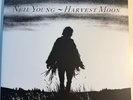 Neil Young - Harvest Moon  2 LP Vinyl Record RSD Release Etched Side 4 VG+ to EX