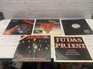 5 x Judas Priest 12 Inch Singles Freewheel Burning The Ripper Living etc