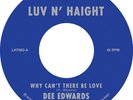 Dee Edwards – Why Can't There Be Love / I Can Deal With That / Vinyl 7